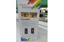 China Desktop Dual Sided LCD Touch Screen Advertising Kiosk with WLED Backlight supplier