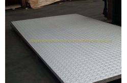 China SGS Galvanized Checker Plate Metal Flooring Sheets ASTM A36 A283GRC supplier