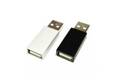 China Support By MOQ Quantity - Silver Safety Charging USB Data Blocker supplier