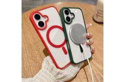 China Shockproof Magsafe Phone Case N52 With Camera Stand supplier