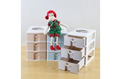 China Single Layer Chest Storage Box Stackable Plastic Drawer Organizer supplier