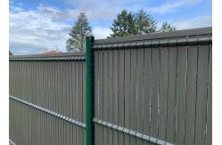 China PVC Coated Peach Post V Mesh Security Fencing supplier