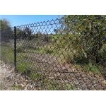 11 BWG 12 BWG Metal Chain Link Fencing OHSAS Wildlife Safe Fencing for sale