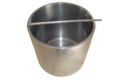 China High Density Forging / Sintering Tungsten Crucible supplier
