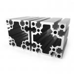 Silver Finish Common Aluminum Profile Shapes In Standard Sizes For Construction for sale