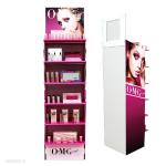 custom cardboard counter top display boxes cardboard cosmetic product display stands