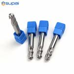 30° Helix Angle Carbide Ball Nose End Mill for Right Hand Cutting Direction Choice for sale