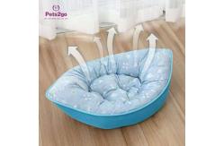 China Round Odm Faux Fur Pet Bed Mat For Small Dogs supplier