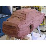 Epoxy Resin Tooling Paste , Coloured Modelling Paste For Foaming Mould for sale
