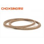 Quick Fitting Zig Zag Spring Stay Wire , Paper Covered Wire SGS Certificated for sale