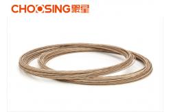 China Quick Fitting Zig Zag Spring Stay Wire , Paper Covered Wire SGS Certificated supplier