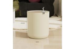 China Round House Hold Plastic Trash Can with Lid Plastic Waste Bin Antistatic Esd supplier