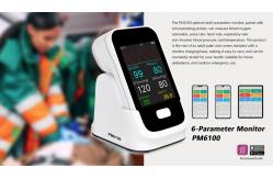 China Multi Parameter 1.5kg Patient Monitor with SpO2 Measurement in Multiple Languages supplier
