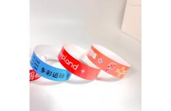 China Synthetic Paper Bracelets For Events supplier