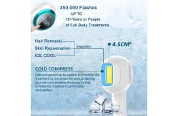 China Personal Ipl 4.5cm² 24V 1.9A Home Laser Hair Removal Device supplier