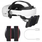 Oculus Quest 2 Battery Strap Adjustable Fixed VR Headset Strap for sale