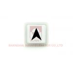 Elevator Parts Durable Plastic Push Button Light Without Braille 12VDC And 24VDC for sale