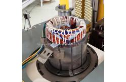 China Automatic Double Ends Low Noise EV Motor Stator Wire Lacing Machine supplier