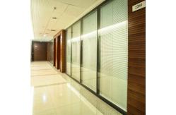 China Double Glazing Office Partition Walls Explosion Proof Artificial In Office supplier