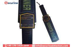 China Vibration Alarm Handheld Airport Scanner , Handheld Airport Scanner supplier