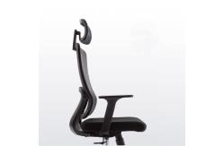 China Black Headrest Mesh Office Chair High Stretch Mesh Task Chair supplier