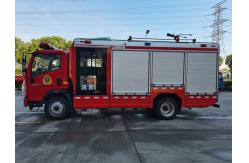 China HOWO Water Tank Fire Truck Water 3000L Class B Foam 500L supplier