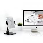 Universal Foldable Tablet Stand 360° Screen Rotation Ajustable Holder