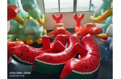 China PVC Tarpaulin Indoor Playground Inflatable Toys Watermelon Games For Kids supplier