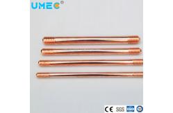 China Anti-Static Ground Round Shape Copperweld Rod with 0.254mm Copper Layer Thickness supplier