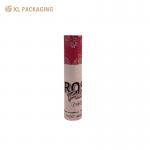 Cylindrical Skin Care Cosmetics Packaging Balm Lipstick Paper Tubes with Matt Lamination for sale