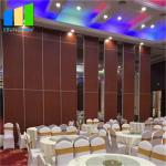 Manual Control Sliding Door Folding Partition Walls Acoustic Folding Wall Partition For Banqueting Hall for sale