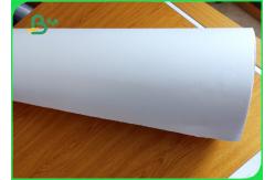 China Width 160cm Smothness 45gr Greyish White Plotter Paper For Clothes supplier