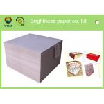 smooth surface duplex board grey back 350g 700*1000mm for printing and packaging for sale
