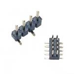 Single Row 2.54mm Pitch Straight Pin Header with Socket 1*2/3/4/5/6/7/8/10/12/15/20/40P for PCB Application for sale