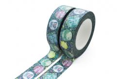 China Easy Tearing Glitter Colorful Washi Tape Stickers supplier