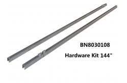 China Theft Preventing Pallet Rack Security Enclosure 12' Long 42 Inch Deep 8' High supplier