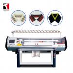 LCD Touch Screen Flat Knitting Machines 52 Inch 16G For Collar for sale