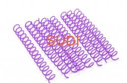 China 5/8 Inch 1.78mm Plastic Spiral Binding Coils For Coil Books supplier