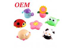 China PVC Kids Bath Toys For Fun And Learning Producing Process Rota Casting supplier