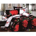 3D Disperse Printed Bedsheet Polyester Sheet Set for sale