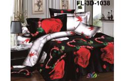 China 3D Disperse Printed Bedsheet Polyester Sheet Set supplier
