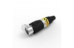 China Audio XLR 5 Pin Waterproof Electrical Connectors Ip65 Female Plug supplier
