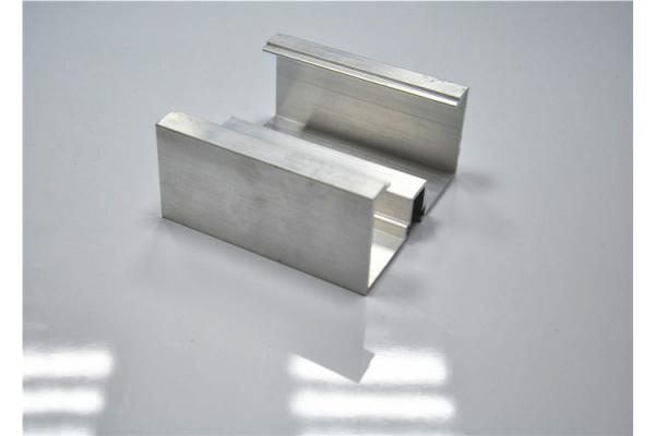 Powder Coated Aluminium Door Frames , Architectural Aluminium Extrusion Profile 6060-T5