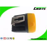 10000 Lux Rechargeable LED Headlamp Adjustable SS Clip For Underground Coal Mine