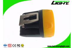 China 10000 Lux Rechargeable LED Headlamp Adjustable SS Clip For Underground Coal Mine supplier