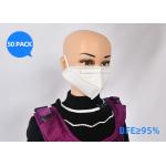 Surgical Non Woven Fabric N95 Face Mask 4 Ply 5 Ply Skin Friendly Material for sale