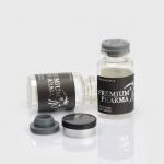 Off Set Printing Silver Stamped vial Glass Vial Labels for sale