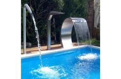 China Spa Pool Silver CCC SGS Stainless Steel Waterfall Jet supplier