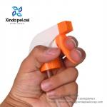 Orange Plastic Trigger Sprayer Cleaner Spray Head For Personal Care Liquid for sale