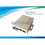 Silver Single Mode Fiber Optic Switch , performance optical fibre switch Wall Hung TYPE